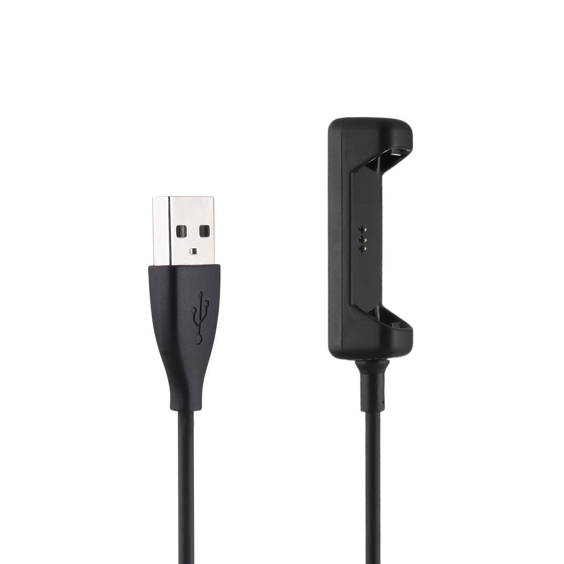 For Fitbit Flex 2 Replacement USB Charger Cable Charging Cord Line Tracker Wristband with Reset Function, Cable Length: about 17cm (Black)