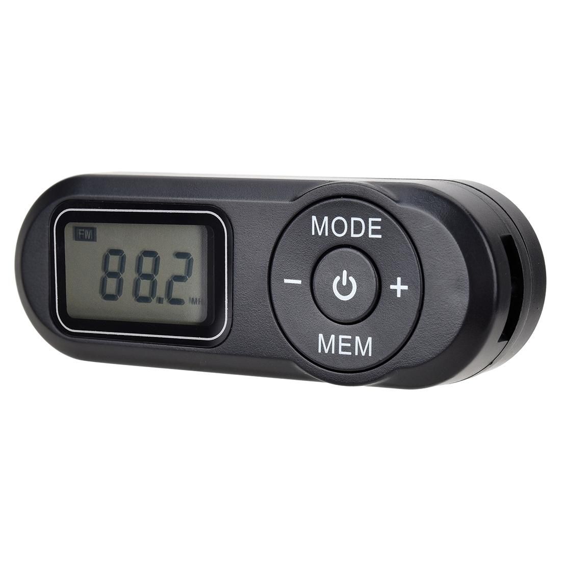 HRD-727 Portable LCD Display DSP FM Radio with Headset (Black)