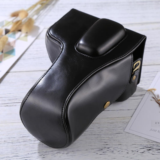 Full Body Camera PU Leather Case Bag for Nikon D5300 / D5200 / D5100 (Black)