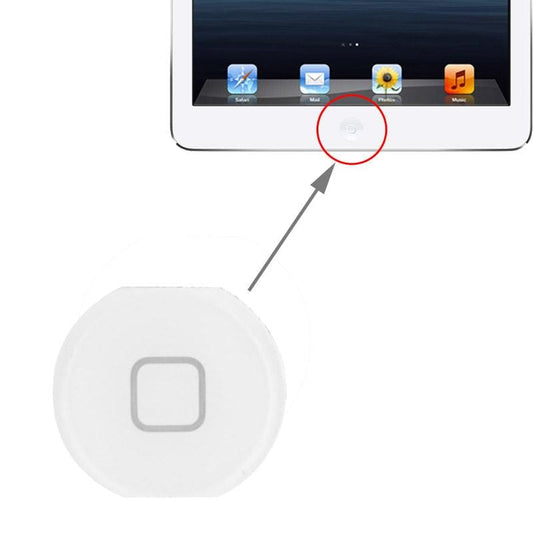 Home Button for iPad Air (White)