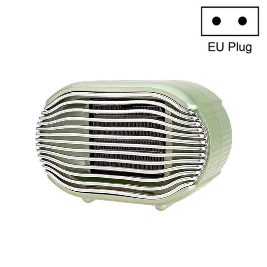 800w Mini Heater Home Desktop Energy Saving Small Solar Heater, Size:EU Plug (Aurora Green)
