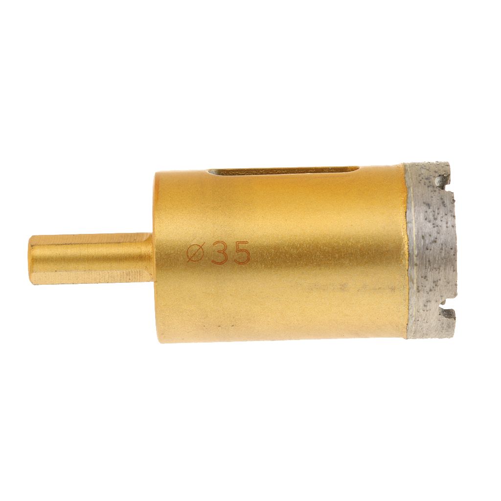Diamond Holesaw Tile Ceramic Glass Slate Porcelain Marble Drill Bits 35mm