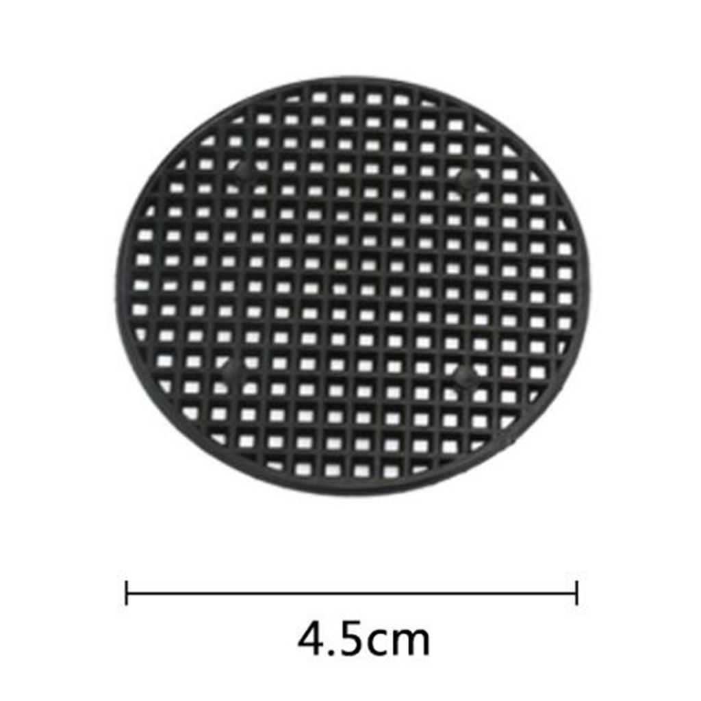 Plastic Drainage Mesh Sheet Bonsai Flowerpot Bottom Net 4.5cm_50Pcs