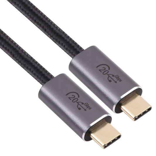 0.5m PD 100W USB-C 3.2 Gen2 Data Cable 8K/60Hz 20Gbps High Speed Video Date Transmission Fast Charging Cord - UNIQKART
