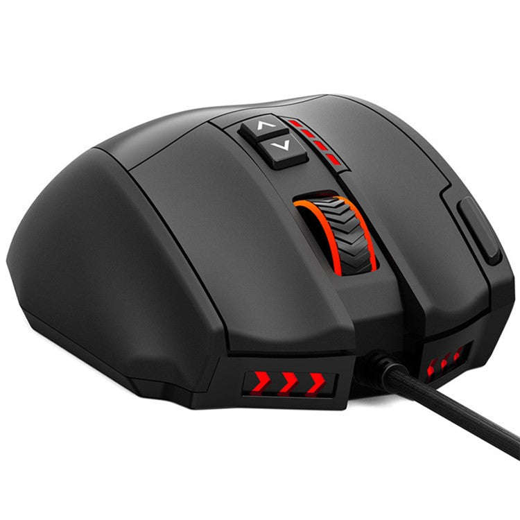 E-YOOSO X39 USB Wired Computer Mouse Ergonomic Gaming Mouse with 12 Side Buttons