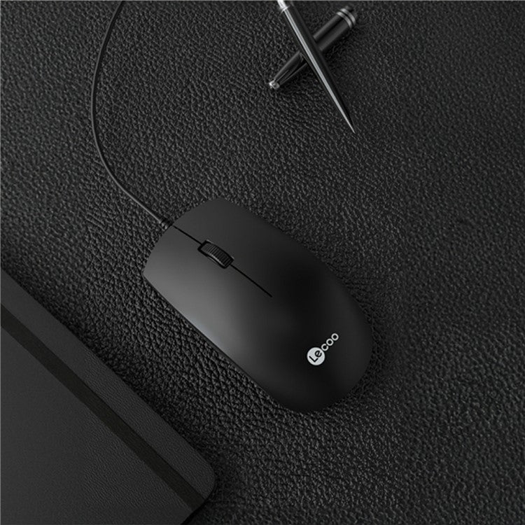 LENOVO LECOO MS100 USB Wired Mouse Ergonomics Desktop Computer Laptop Mice