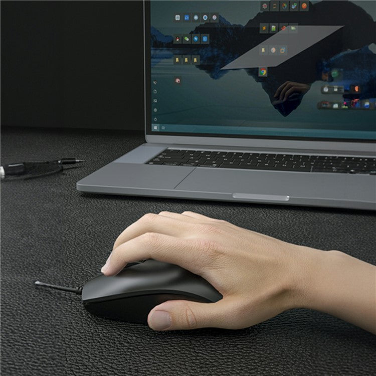 LENOVO LECOO MS100 USB Wired Mouse Ergonomics Desktop Computer Laptop Mice