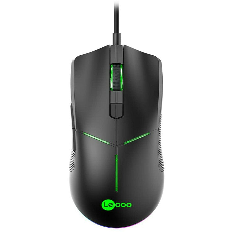 LENOVO LECOO MS109 RGB Light USB Wired Mouse Desktop Computer Laptop Gaming Mice