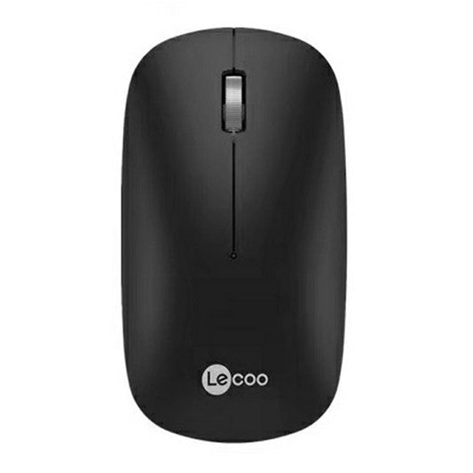LENOVO LECOO WS214 2.4G Wireless Mouse Battery Powered Home Office Computer Laptop Mice - Black