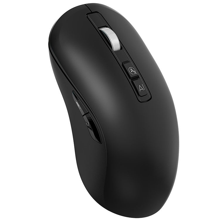 V12 AI Smart Voice Wireless Mouse Real Time Translation Bluetooth Mouse (International Edition) - Black