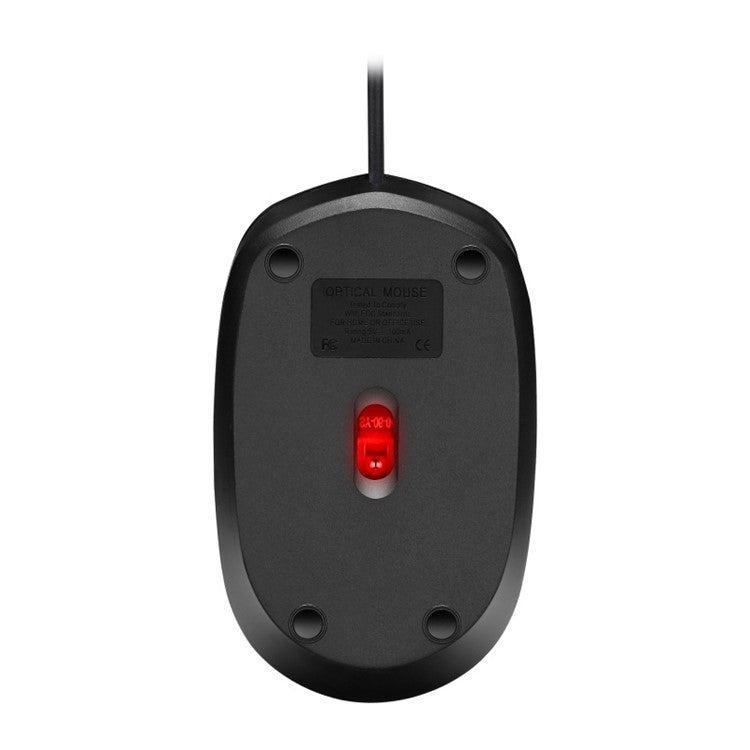 LIMEIDE 303 3D Non-Slip Roller Optical Mouse USB Wired Computer Laptop Working Gaming Mice