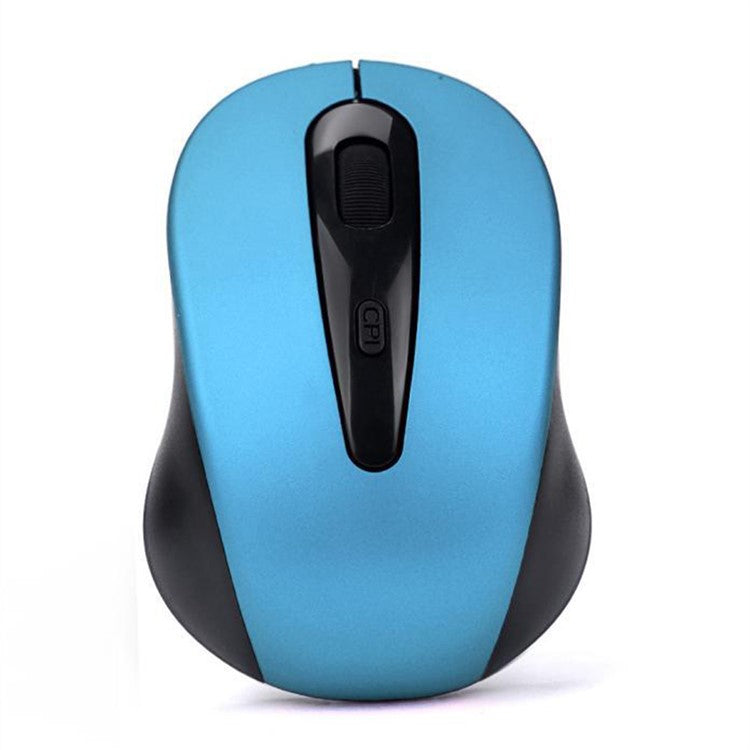 2.4G Wireless Mouse Mute Home Office Computer Laptop Mice with 3 Adjustable DPI - Blue