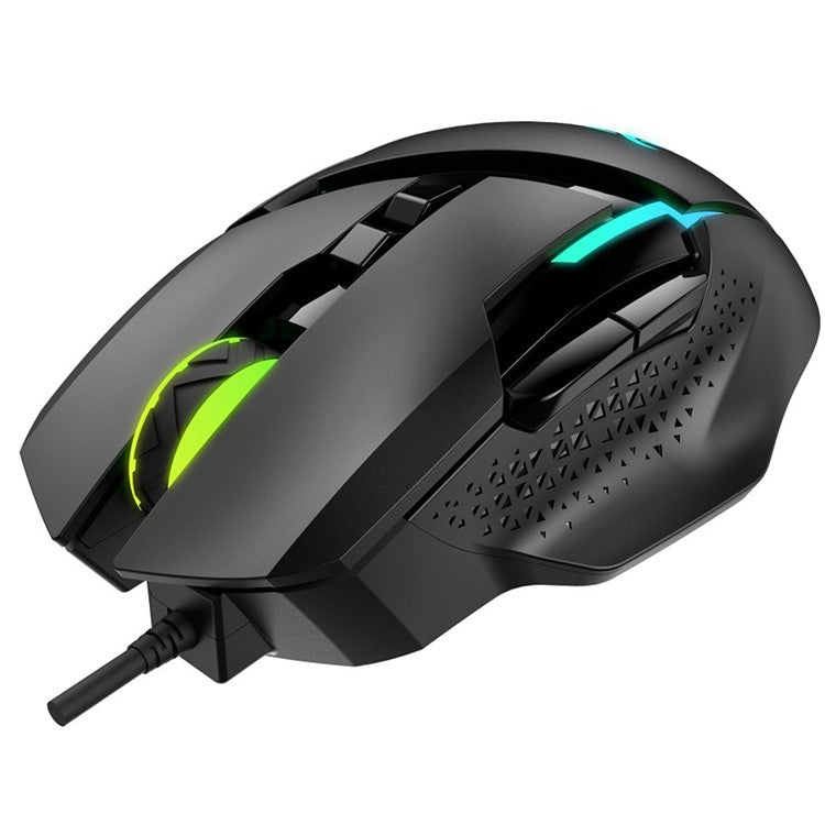 BAJEAL G3 Mechanical RGB Gaming Mouse E-Sports Wired Mouse 7-Button Programmable Mice 6-Speed DPI Mouse
