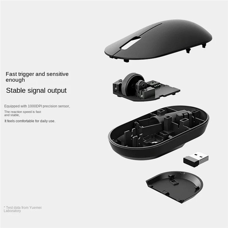 XIAOMI Lite 2 MWXSB02YM 2.4GHz 1000DPI Ergonomic Optical Mouse Gaming Mice