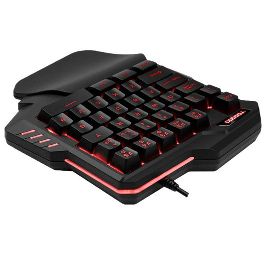 YOOGOO G92 One Handed Mechanical Keyboard USB Wired 35 Keys Ergonomic Gaming Keyboard
