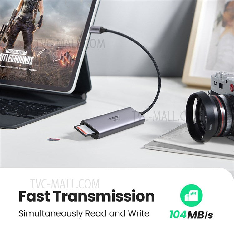 UGREEN 60383 6-in-1 USB C Hub to 3 USB3.0 HD Slim Docking Station Multi-port Hub Adapter for MacBook Pro Support 4K@60Hz/5Gbps Transmission