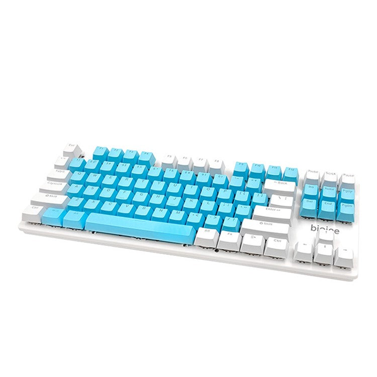 BIOJEE B87 Wired Mechanical Keyboard 87 Keys Gaming Keyboard Brown Switch Keyboard with Backlit for E-Sports