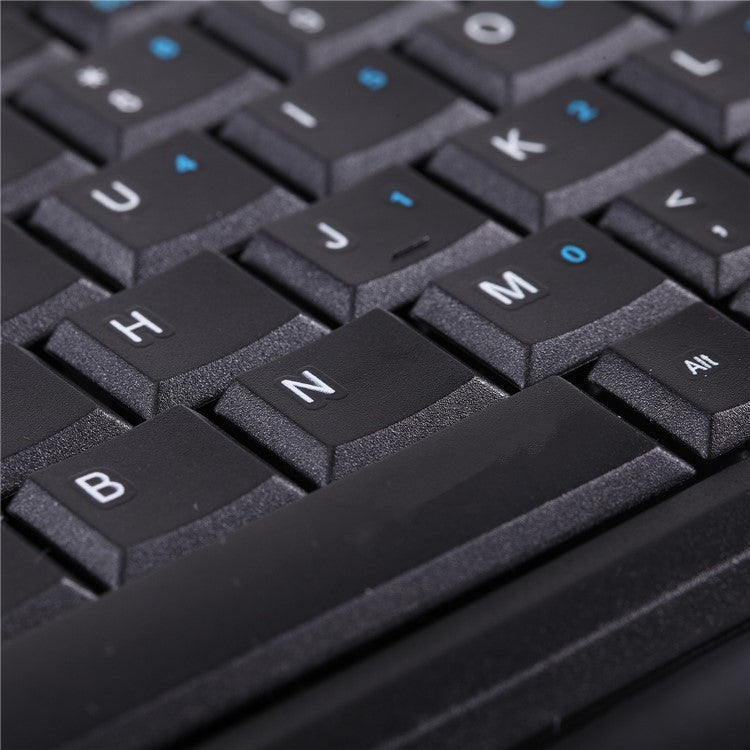 MCSAITE 8017 Slim Design Laptop Computer USB Wired Keyboard for Home and Office