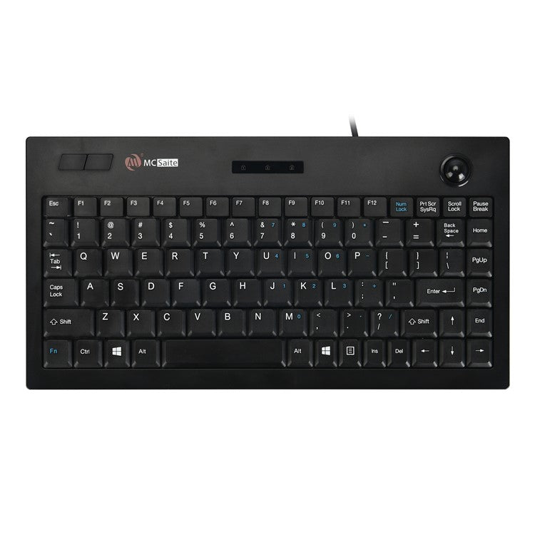 MCSAITE MC-9712 Ultra-Slim Keyboard Silent Typing USB Wired Mechanical Computer Keyboard