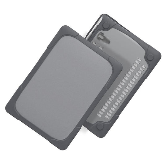 Heat Dissipation Design Two-Piece Plastic + TPU with Stand Shell for MacBook New Pro 16" A2141 - Grey