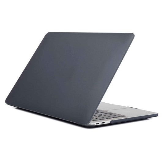 Matte PC Front and Back Protective Phone Case Mobile Phone Bag Shell for MacBook Pro 13 inch A1706 / A1708 / A1989 / A2159 / A2251 / A2289 / A2338 - Black