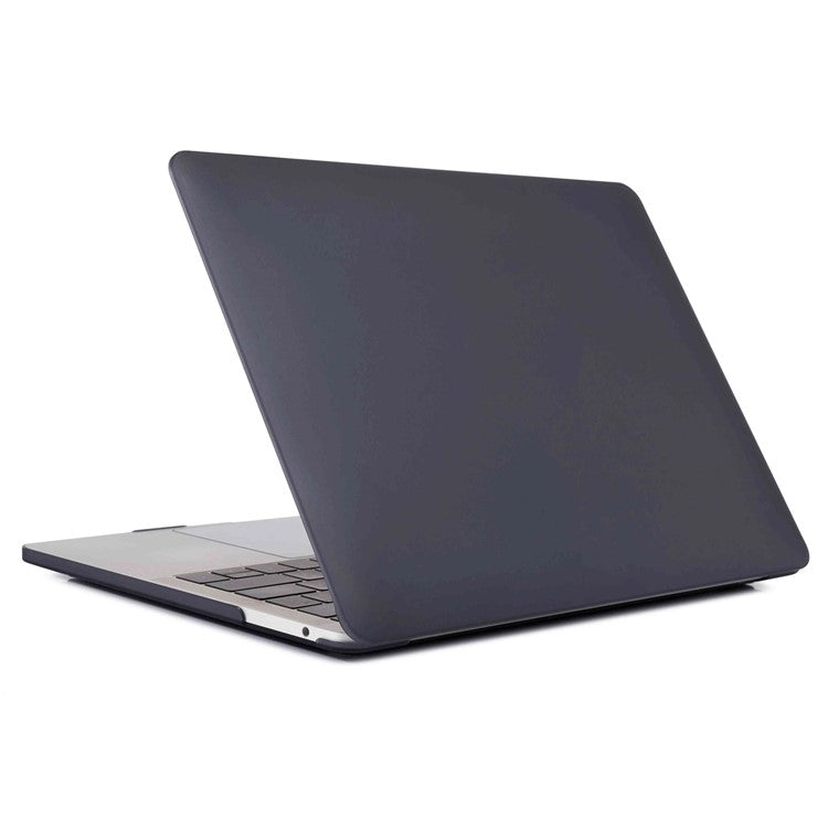 Matte PC Front and Back Protective Phone Case Mobile Phone Bag Shell for MacBook Pro 13 inch A1706 / A1708 / A1989 / A2159 / A2251 / A2289 / A2338 - Black