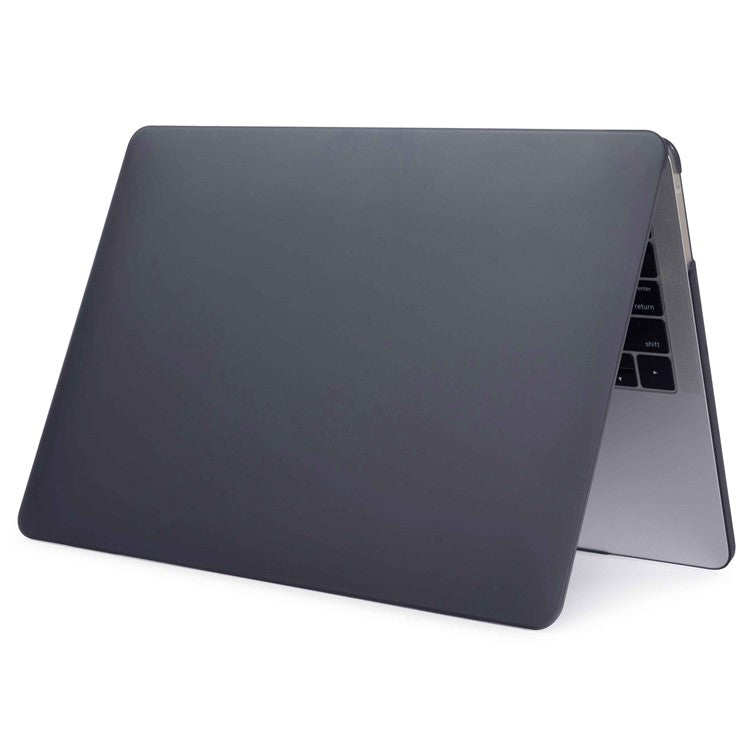 Matte PC Front and Back Protective Phone Case Mobile Phone Bag Shell for MacBook Pro 13 inch A1706 / A1708 / A1989 / A2159 / A2251 / A2289 / A2338 - Black