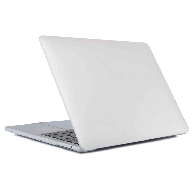 Matte PC Front and Back Protective Phone Case Mobile Phone Bag Shell for MacBook Pro 13 inch A1706 / A1708 / A1989 / A2159 / A2251 / A2289 / A2338 - Transparent