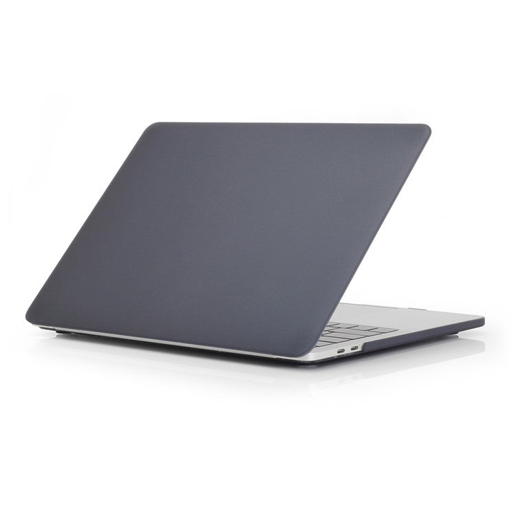 Matte Plastic Front and Back Protective Shell for MacBook Air 13" (2020) - Black