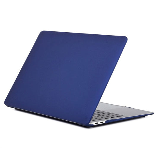 Matte Plastic Front and Back Protective Shell for MacBook Air 13" (2020) - Navy Blue