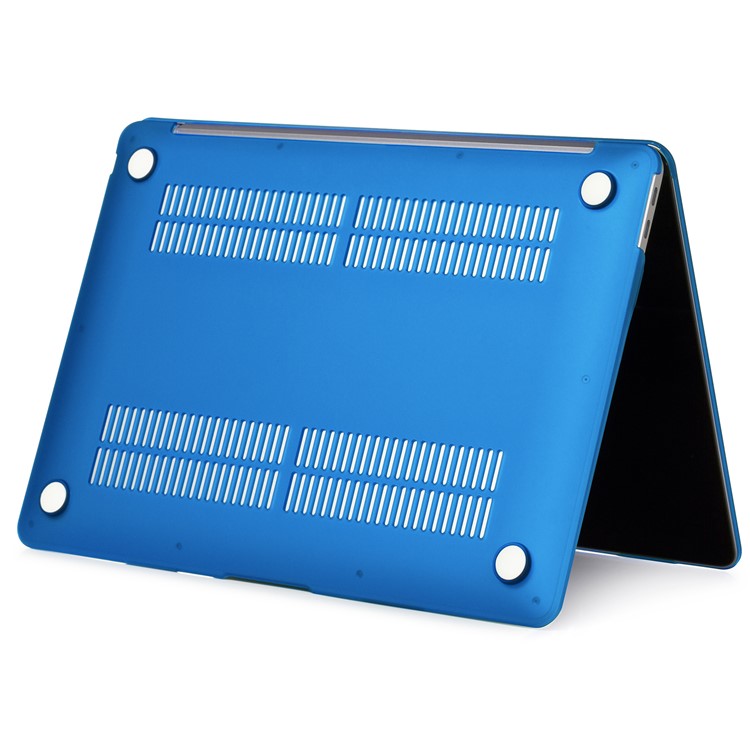 Matte Plastic Front and Back Protective Shell for MacBook Air 13" (2020) - Dark Blue