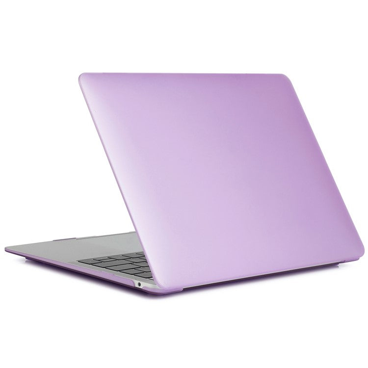 Matte Plastic Front and Back Protective Shell for MacBook Air 13" (2020) - Purple