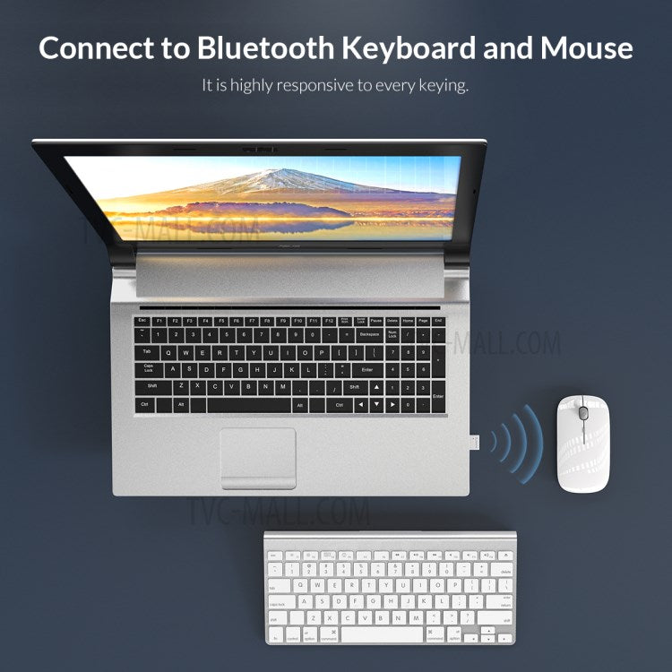 ORICO BTA-508 USB Bluetooth 5.0 Adapter Mini Wireless Dongle for PC Laptop - Black
