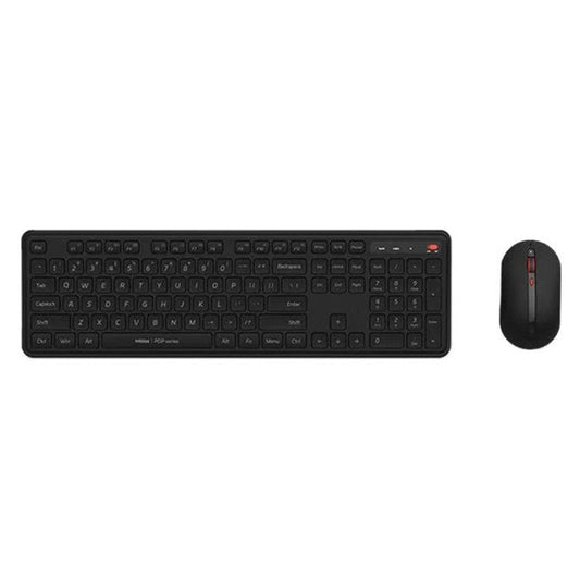 XIAOMI YOUPIN MIIIW MW24PB03 2.4G Wireless Keyboard Mouse Set Computer Mute Keyboard + Mouse, 3rd Gen - Black