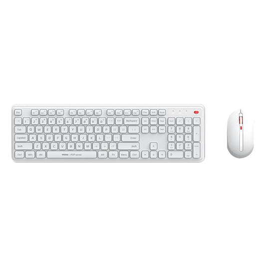XIAOMI YOUPIN MIIIW MW24PB03 2.4G Wireless Keyboard Mouse Set Computer Mute Keyboard + Mouse, 3rd gen - White
