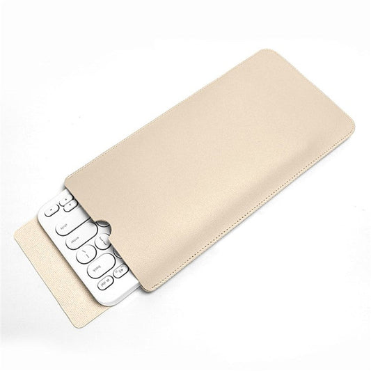 For Logitech K380 Protective Cover Bluetooth Keyboard Portable Carrying Case - Apricot