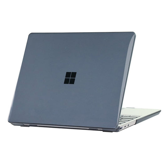 Crystal Case For Microsoft Surface Laptop Go 3  /  2  /  1 12.4 inch (1943  /  2013) PC Ultra Thin Protective Cover - Black