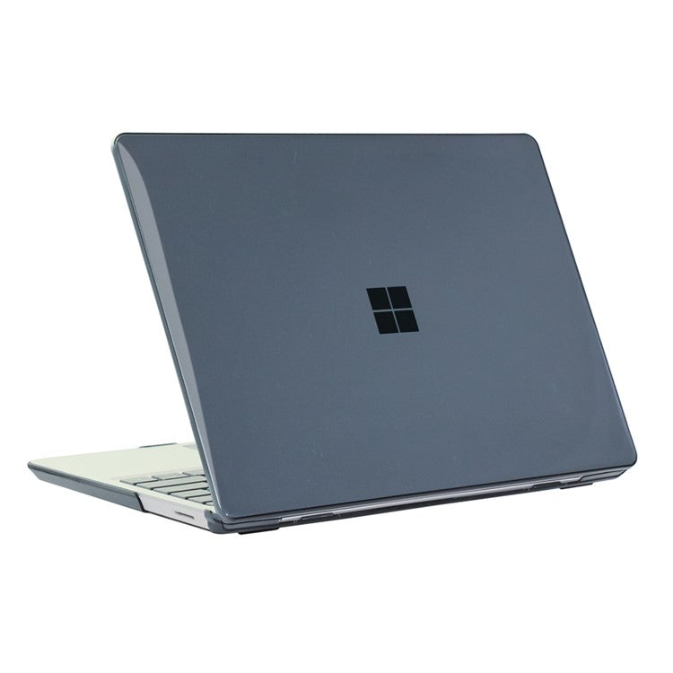 Crystal Case For Microsoft Surface Laptop Go 3  /  2  /  1 12.4 inch (1943  /  2013) PC Ultra Thin Protective Cover - Black