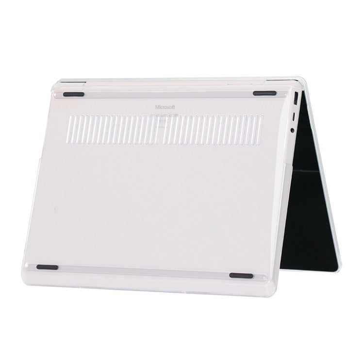 Crystal Case For Microsoft Surface Laptop Go 3  /  2  /  1 12.4 inch (1943  /  2013) PC Ultra Thin Protective Cover - White
