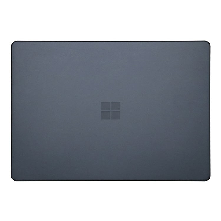 Matte Case For Microsoft Surface Laptop Go 3  /  2  /  1 12.4 inch (1943  /  2013) Hard PC Laptop Cover - Black
