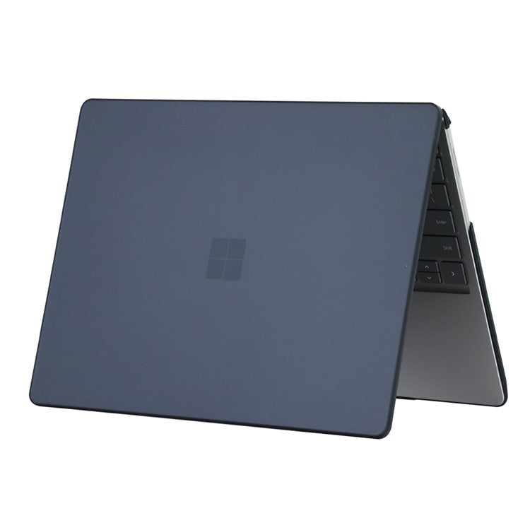Matte Case For Microsoft Surface Laptop Go 3  /  2  /  1 12.4 inch (1943  /  2013) Hard PC Laptop Cover - Black