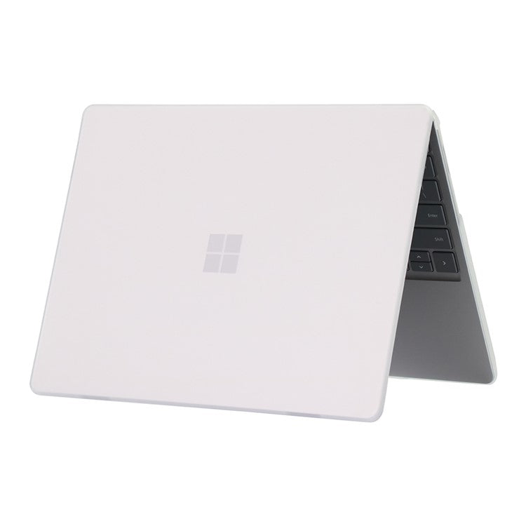 Matte Case For Microsoft Surface Laptop Go 3  /  2  /  1 12.4 inch (1943  /  2013) Hard PC Laptop Cover - White