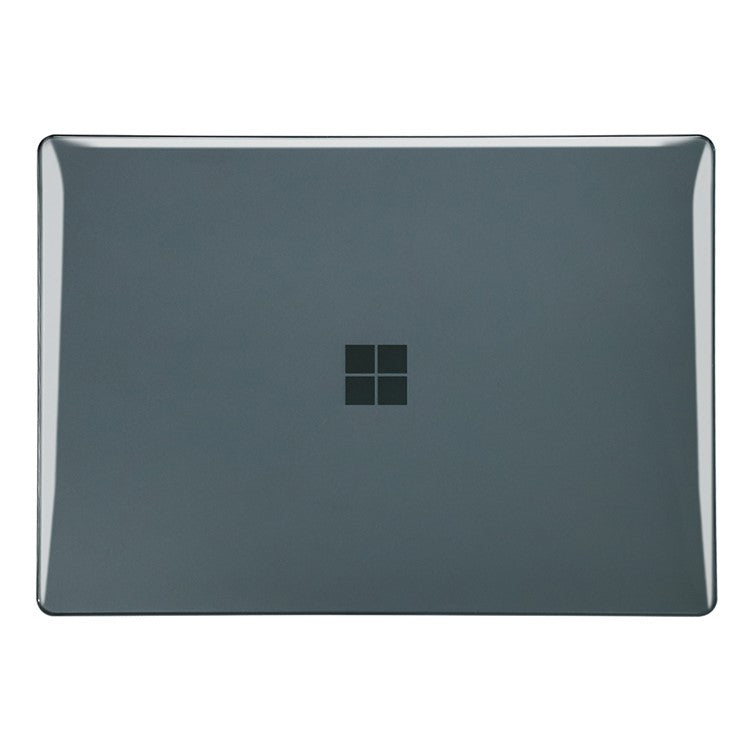 Crystal Case For Microsoft Surface Laptop 5  /  4  /  3  /  2 13.5 (1769  /  1867  /  1958  /  1950) PC Ultra Thin Protective Cover - Black