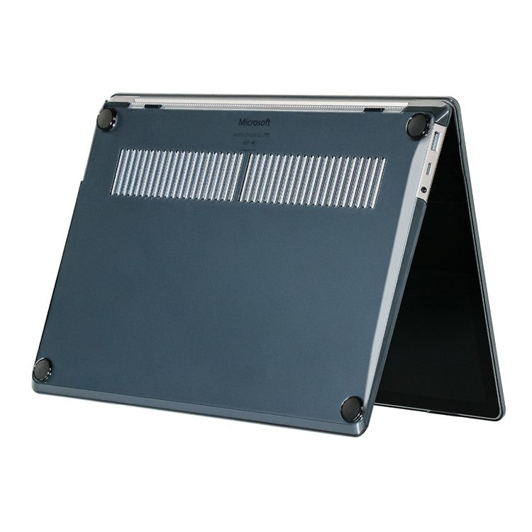Crystal Case For Microsoft Surface Laptop 5  /  4  /  3  /  2 13.5 (1769  /  1867  /  1958  /  1950) PC Ultra Thin Protective Cover - Black