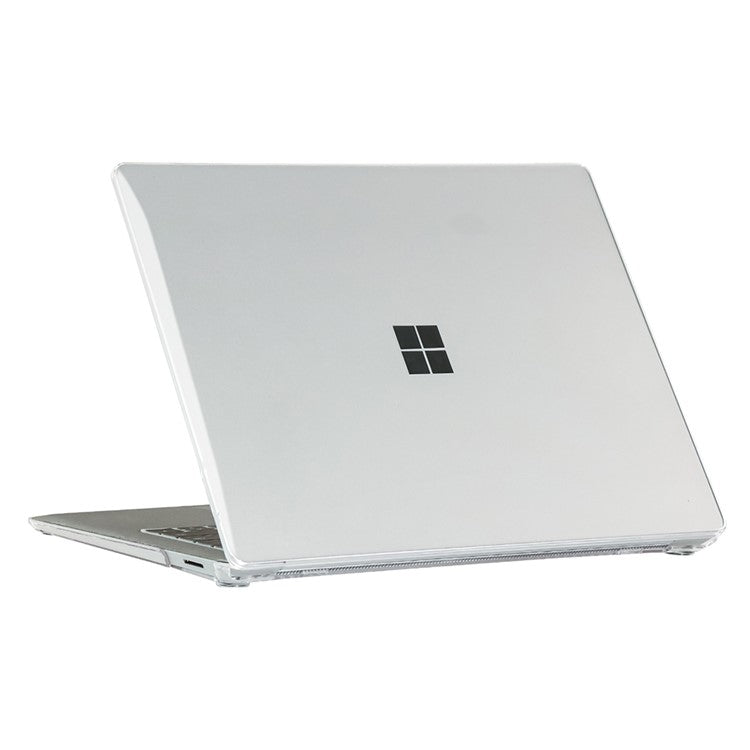 Crystal Case For Microsoft Surface Laptop 5  /  4  /  3  /  2 13.5 (1769  /  1867  /  1958  /  1950) PC Ultra Thin Protective Cover - White