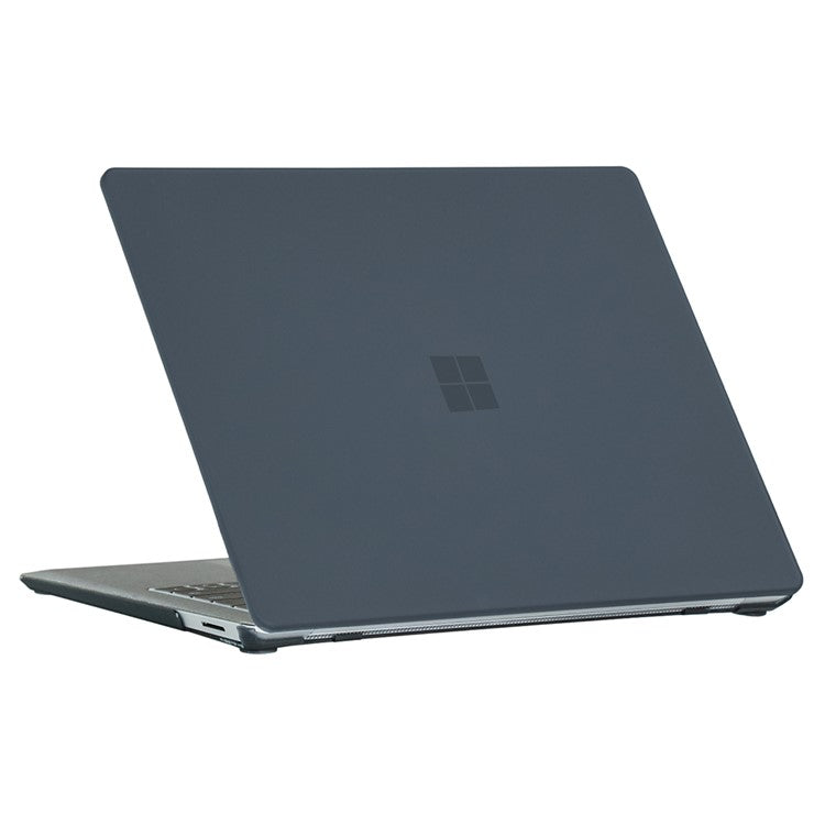 Matte Case For Microsoft Surface Laptop 5  /  4  /  3  /  2 13.5 (1769  /  1867  /  1958  /  1950) Hard PC Laptop Cover - Black