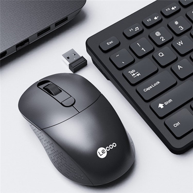 LENOVO LECOO KW201 2.4G Wireless Home Office Keyboard Mouse Set