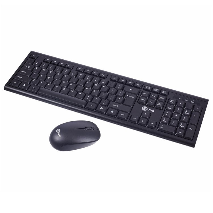 LENOVO LECOO KW200 2.4G Wireless Keyboard and Mouse Combo 104 Keys Office Keyboard
