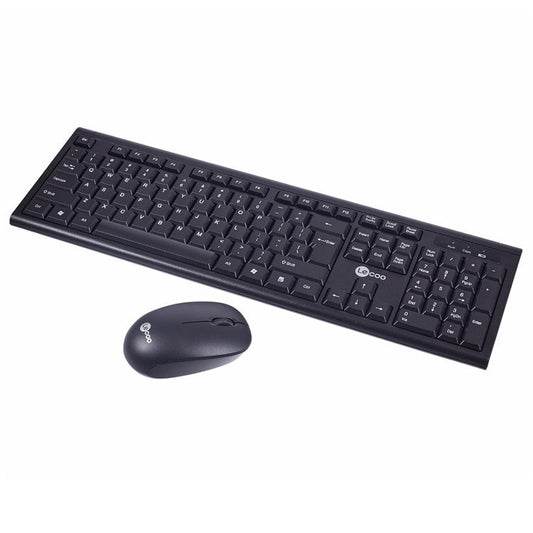 LENOVO LECOO KW200 2.4G Wireless Keyboard and Mouse Combo 104 Keys Office Keyboard