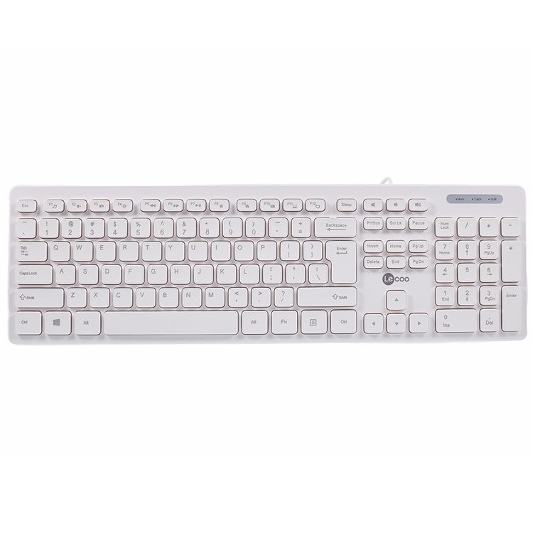 LENOVO LECOO CM102 Wired USB Keyboard and Mouse Combo Set for Office